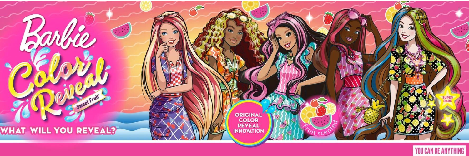 Papusa Color Reveal, Barbie